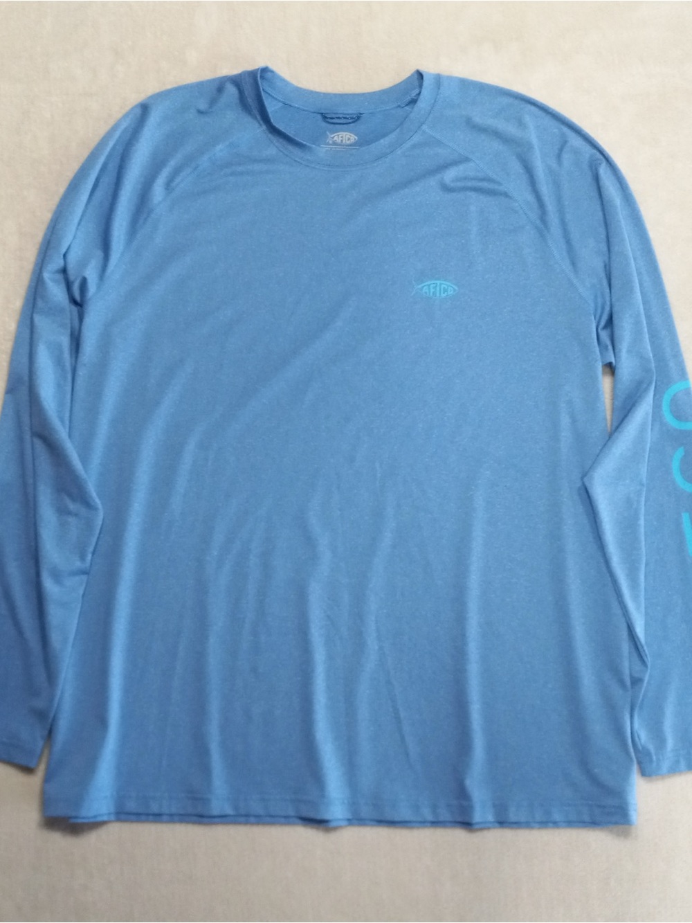 AFTCO AFTECH Samurai Long Sleeve Performance Fishing shirt Men’s XL